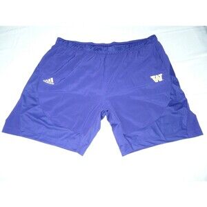 UW Washington Huskies Player Team Issue Adidas Purple 3XL Shorts w/ Pocket NWOT
